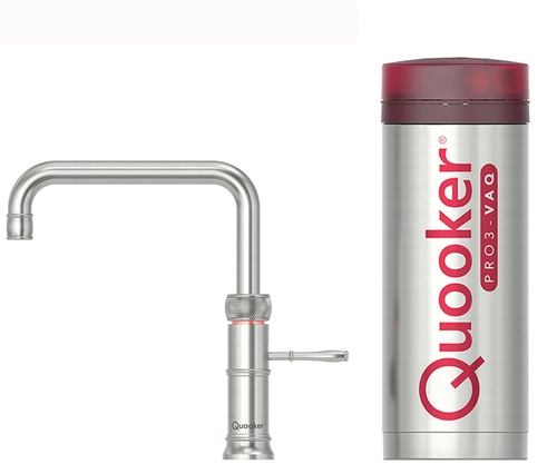 Classic Fusion Square RVS PRO3 Kraan & Reservoir