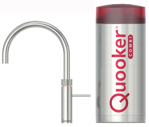 Fusion Round RVS Combi Kraan & Reservoir