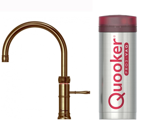 Classic Fusion Round Messing PRO3 Kraan & Reservoir