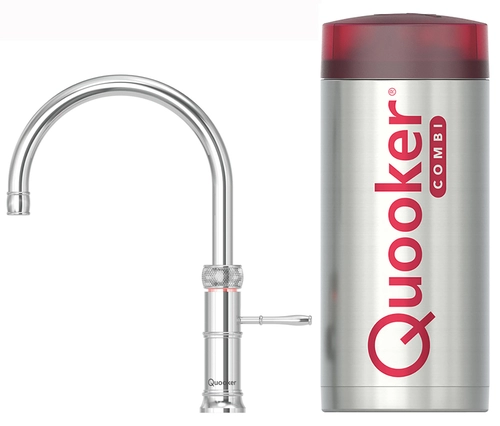 Classic Fusion Round Chroom Combi+ Kraan & Reservoir