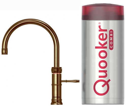 Classic Fusion Round Messing Combi Kraan & Reservoir