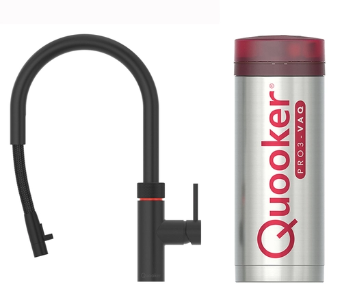 Flex Zwart PRO3 Kraan & Reservoir